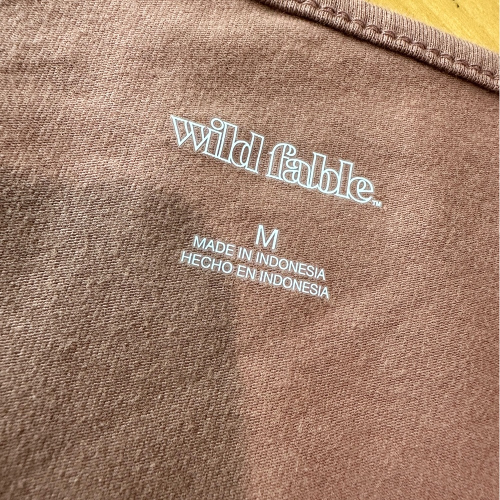 Wild Fable Tan/Beige/Carmel Mini Dress Size Medium - Picture 5 of 9